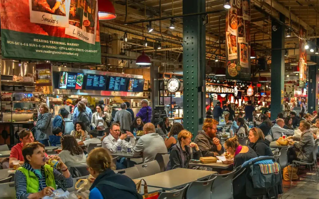 25+ Romantic Things to do in Philadelphia for Couples 14 Reading Terminal Market