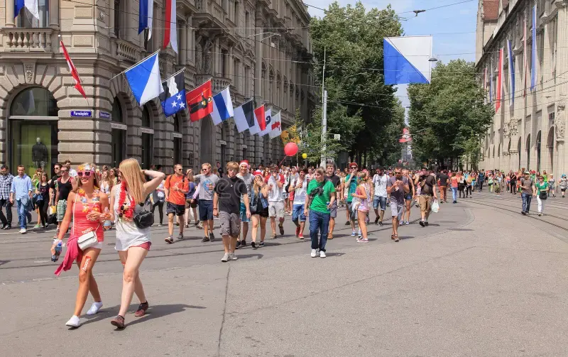 Top 10 Things to Do in Zurich From Hidden Gems to Iconic Spots 17 Explore the Lively Street Parade Festival