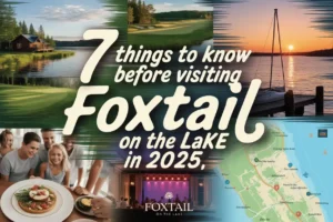 7 Things to Know Before Visiting Foxtail on the Lake in 2025