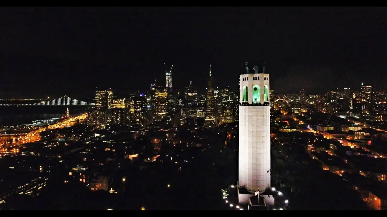 15 Romantic Things to Do in San Francisco at Night for Couples 8 Coit Tower Night Views