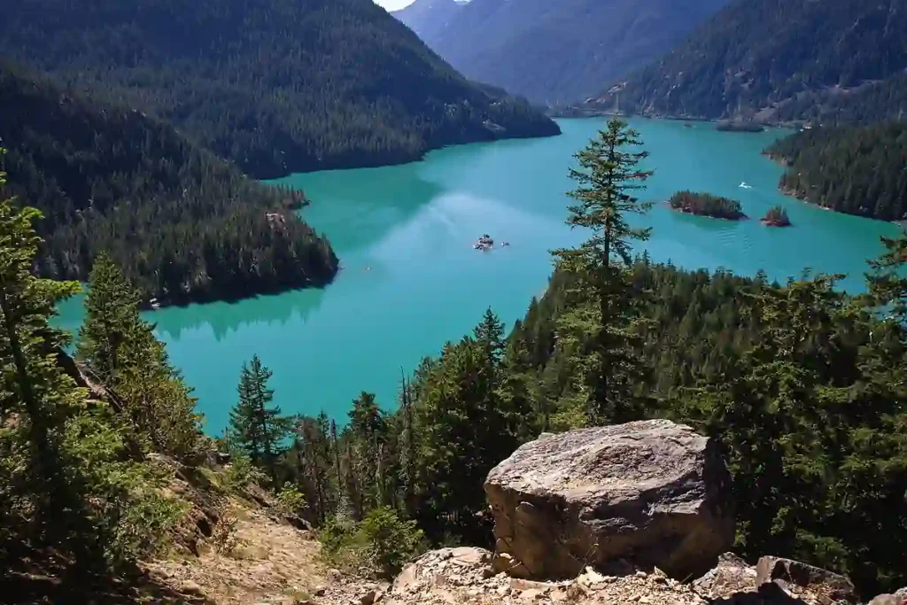 11 Clearest Lakes in the Western USA for Crystal Views 10 Diablo Lake Washington – Glacier fed Emerald Waters