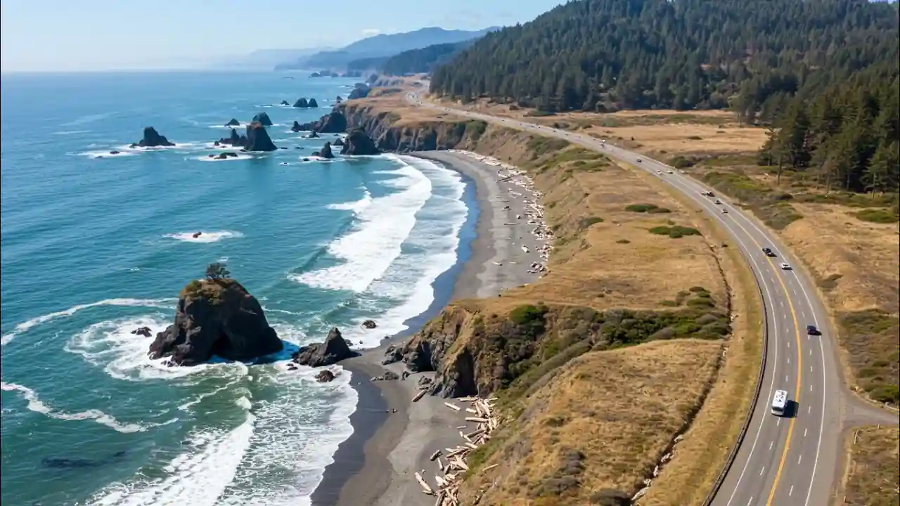 Highway 101 Oregon Coast – Ocean Roads Coastal Romance