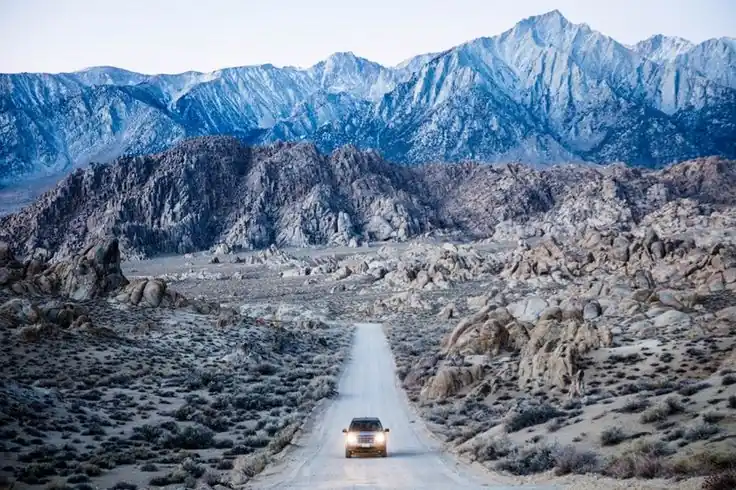 Highway 395 California – Deserts Mountains Hot Springs Escape