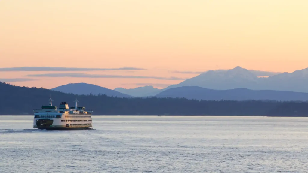 10 Unique Seattle Date Ideas on a Budget for 2025 4 Sunset Ferry Ride to Bainbridge Island