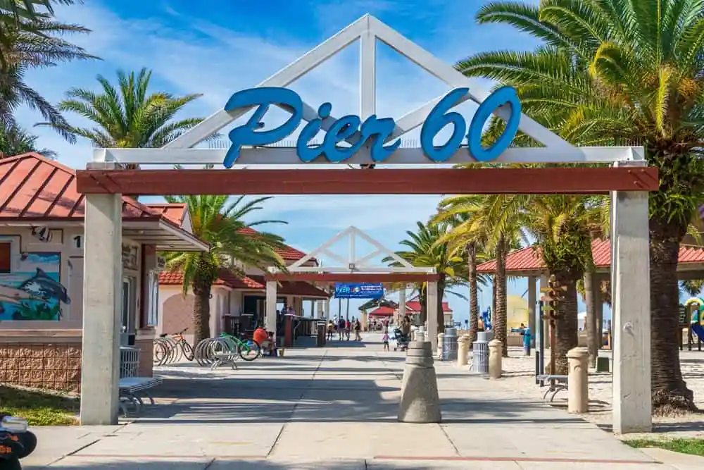 15 Dreamy Spots in Florida Gulf Coast Towns for Couples 6 Clearwater Beach Pier 60