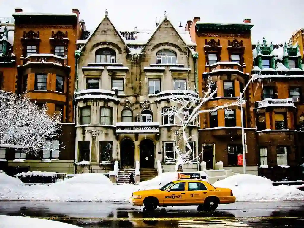 Explore the Holiday Decor of the Upper West Side Brownstones