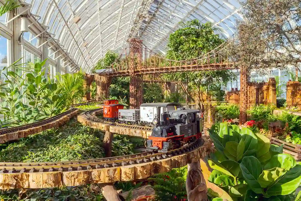 Visit the New York Botanical Garden Holiday Train Show